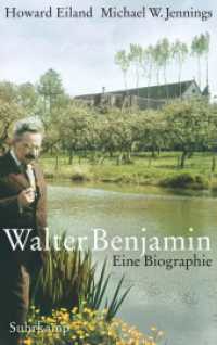 Walter Benjamin : Eine Biographie （2020. 1021 S. 276 mm）