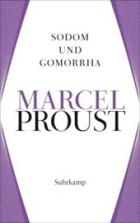 Werke. Frankfurter Ausgabe : Werke II. Band 4: Auf der Suche nach der verlorenen Zeit 4. Sodom und Gomorrha （2024. 890 S. 215 mm）