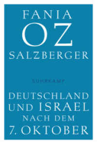 Deutschland und Israel nach dem 7. Oktober （2024. 77 S. 156 mm）