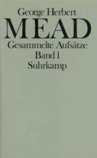 Gesammelte Aufsätze : Band 1 （1980. 476 S. 209 mm）