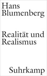 Realität und Realismus （2. Aufl. 2020. 232 S. 228 mm）