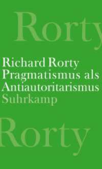 Pragmatismus als Antiautoritarismus （2. Aufl. 2023. 454 S. 203 mm）