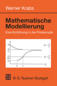 Mathematische Modellierung : Eine Einführung in die Problematik （1997. 144 S. 144 S. 244 mm）