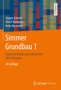 Simmer Grundbau 1 : Bodenmechanik und erdstatische Berechnungen （20TH）