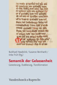 Semantik der Gelassenheit : Generierung, Etablierung, Transformation (Historische Semantik Band 017) （2012. 319 S. mit 2 Tabellen. 23.7 cm）