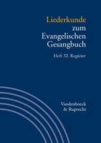 Liederkunde zum Evangelischen Gesangbuch. Register (Handbuch zum Evangelischen Gesangbuch Band 032) （2026）