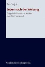 Forschungen zur Religion und Literatur des Alten und Neuen Testaments : Exegetisch-historische Studien zum Alten Testament