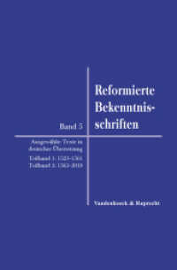 Reformierte Bekenntnisschriften : Bd. 5. Ausgewählte Texte in deutscher Übersetzung. Teilband 1: 1523-1561/Teilband 2: 1563-2019 (Reformierte Bekenntnisschriften Band 005) （2023. XIV, 802 S. 225 mm）