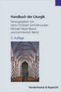 Handbuch der Liturgik : Liturgiewissenschaft in Theologie und Praxis der Kirche （3., neubearb. u. erg. Aufl. 2003. 990 S. 25 cm）