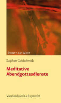 Meditative Abendgottesdienste (Dienst am Wort Band 122) （2010. 189 S. 205 mm）