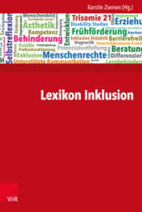 Lexikon Inklusion （2016. 262 S. mit 1 Abb. 23.7 cm）