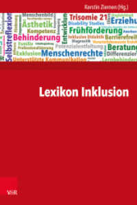 Lexikon Inklusion （2016. 262 S. mit 1 Abb. 237 mm）