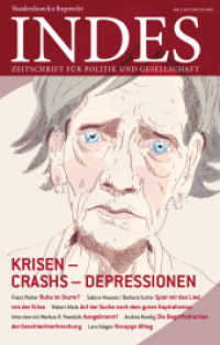 Krisen - Crashs - Depressionen (Indes. Zeitschrift für Politik und Gesellschaft 1/2013) （2013. 141 S. 250 mm）