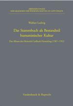 Abhandlungen der Akademie der Wissenschaften zu GÃ¶ttingen. : Das Album des Heinrich Carlhack Hermeling (1587â1592)