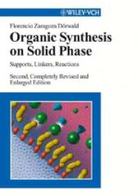 固層における有機合成（第２版）<br>Organic Synthesis on Solid Phase : Supporters, Linkers, Reactions （2nd, rev. and enl. ed. 2002. XXII, 530 p. 24,5 cm）