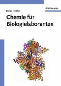 Chemie für Biologielaboranten （2003. XXVII, 372 S. m. Farbabb. 24 cm）