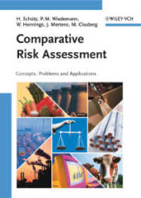 Comparative Risk Assessment : Concepts, Problems and Applications