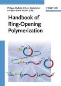 開環重合ハンドブック<br>Handbook of Ring-Opening Polymerization