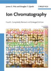 イオン・クロマトグラフィー（第４版）<br>Ion Chromatography （4TH）