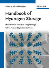 水素貯蔵ハンドブック<br>Handbook of Hydrogen Storage : New Materials for Future Energy Storage