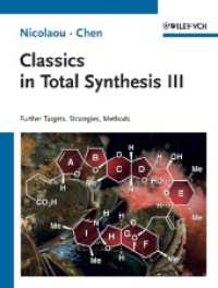 全合成テキストIII<br>Classics in Total Synthesis III : Further Targets, Strategies, Methods