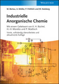 Industrielle Anorganische Chemie （4., überarb. u. aktualis. Aufl. 2013. XXV, 700 S. m. 150 Abb. 24,）