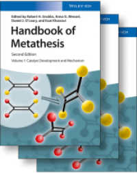 メタセシス・ハンドブック（第２版・全３巻）<br>Handbook of Metathesis, 3 Vols. （2. Aufl. 2015. 1608 S. 1500 SW-Abb., 50 Farbabb. 244 mm）