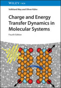 分子システムにおける荷電とエネルギー移動力学（第４版）<br>Charge and Energy Transfer Dynamics in Molecular Systems （4. Aufl. 2023. 544 S. 151 SW-Abb. 244 mm）