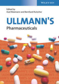 ウルマン薬学レファレンス（全２巻）<br>Ullmann's Pharmaceuticals （1. Auflage. 2022. 1040 S. 244 mm）