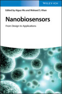 ナノ・バイオセンサー：設計から応用まで<br>Nanobiosensors : From Design to Applications （1. Auflage. 2020. XIV, 398 S. 16 Tabellen. 244 mm）