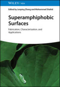 Superamphiphobic Surfaces : Fabrication, Characterization, and Applications （1. Auflage. 2025. 368 S. 244 mm）