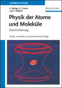 Physik der Atome und Moleküle : Eine Einführung (Lehrbuch Physik) （2., überarb. u. erw. Aufl. 2004. X, 427 S. 25 cm）