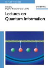 量子情報講座<br>Lectures on Quantum Information