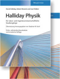 Halliday Physik, 2 Bde. : für natur- und ingenieurwissenschaftliche Studiengänge. Lehrbuch und Übungsbuch (Halliday Physik Bachelor Deluxe) （3., überarb. u. erw. Aufl. 2019. 1714 S. 200 SW-Abb. 279 mm）