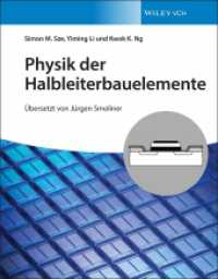 Physik der Halbleiterbauelemente （1. Auflage. 2021. XXII, 890 S. 600 SW-Abb. 276 mm）