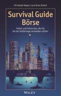 Survival Guide Börse : Fehler und Fallstricke, die Sie bei der Geldanlage vermeiden sollten （1. Auflage. 2024. 400 S. 216 mm）
