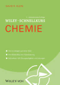 Chemie : Die Grundlagen auf einen Blick. Von Molekülbau bis Hybridisierung. Schnelltest: Mit Übungsaufgaben und Lösungen (Wiley-Schnellkurs) （2., überarb. Aufl. 2014. 347 S. 21 cm）