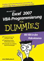Excel 2007 VBA-Programmierung für Dummies （2008. 384 S. m. zahlr. Abb. u. 6 Cartoons. 24 cm）