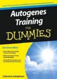 Autogenes Training Fur Dummies (Fur Dummies) -- Paperback (German Language Edition)