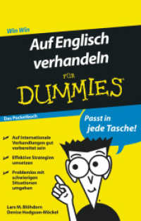 Auf Englisch verhandeln für Dummies : Das Pocketbuch (Für Dummies) （2011. 128 S. m. Illustr. 16,5 cm）