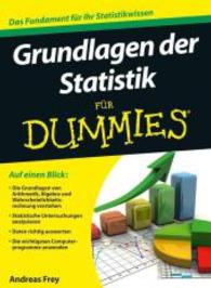Grundlagen der Statistik Fur Dummies : Fur Wirtschafts- Und Sozialwissenschaftler (Fur Dummies)