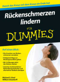 Rückenschmerzen lindern für Dummies (...für Dummies) （1. Aufl. 2013. 364 S. 240 mm）