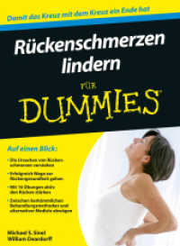 Rückenschmerzen lindern für Dummies (...für Dummies) （1. Aufl. 2013. 364 S. 240 mm）