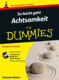 So leicht geht Achtsamkeit für Dummies, m. Audio-CD (Für Dummies) （1. Auflage. 2015. 128 S. 241 mm）