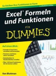 Excel Formeln und Funktionen für Dummies (Für Dummies) （2., aktualis. Aufl. 2014. 375 S. m. zahlr. Abb. u. Cartoons. 240 mm）