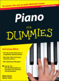 Piano für Dummies, m. Audio-CD (Für Dummies) （3., überarb. Aufl. 2016. 326 S. 240 mm）