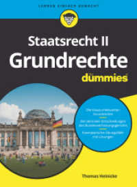 Staatsrecht II: Grundrechte für Dummies (...für Dummies) （1. Auflage. 2020. 372 S. 240 mm）
