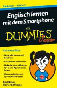 Englisch lernen mit dem Smartphone für Dummies Junior (Für Dummies) （1. Aufl. 2017. 96 S. 214 mm）