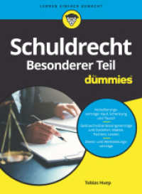 Schuldrecht Besonderer Teil für Dummies (...für Dummies) （1. Auflage. 2019. 440 S. 240 mm）