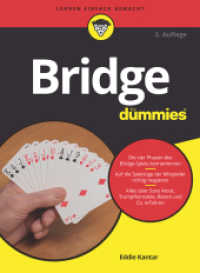 Bridge für Dummies (...für Dummies) （2. Aufl. 2018. 363 S. 60 SW-Abb. 240 mm）